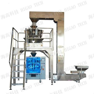 Μηχάνημα συσκευασίας κόκκων πολλαπλών λειτουργιών Grains Multi Head Weigher Machine Sachet